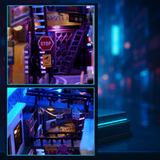 Book Nook - Le Passage Cyberpunk