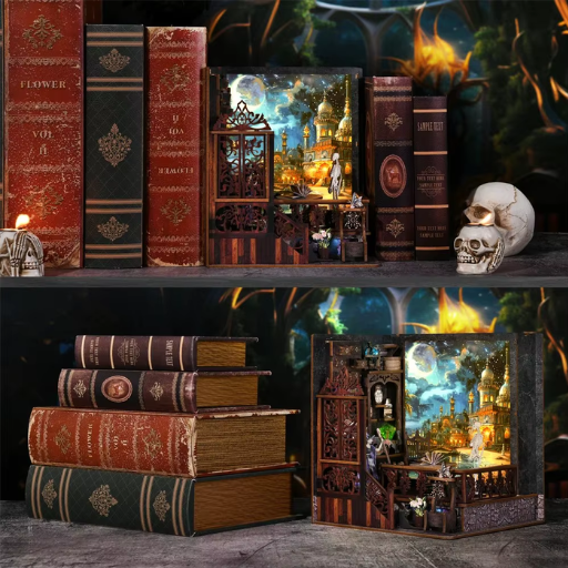 Book Nook - L’Explorateur Enchanté