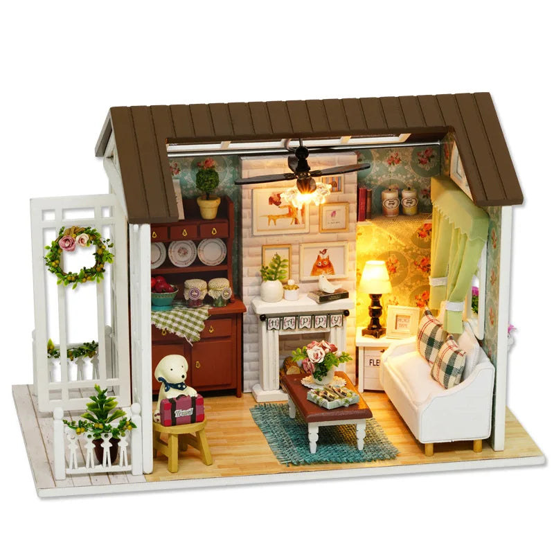 Maison Miniature – Coin Cocooning à la Campagne