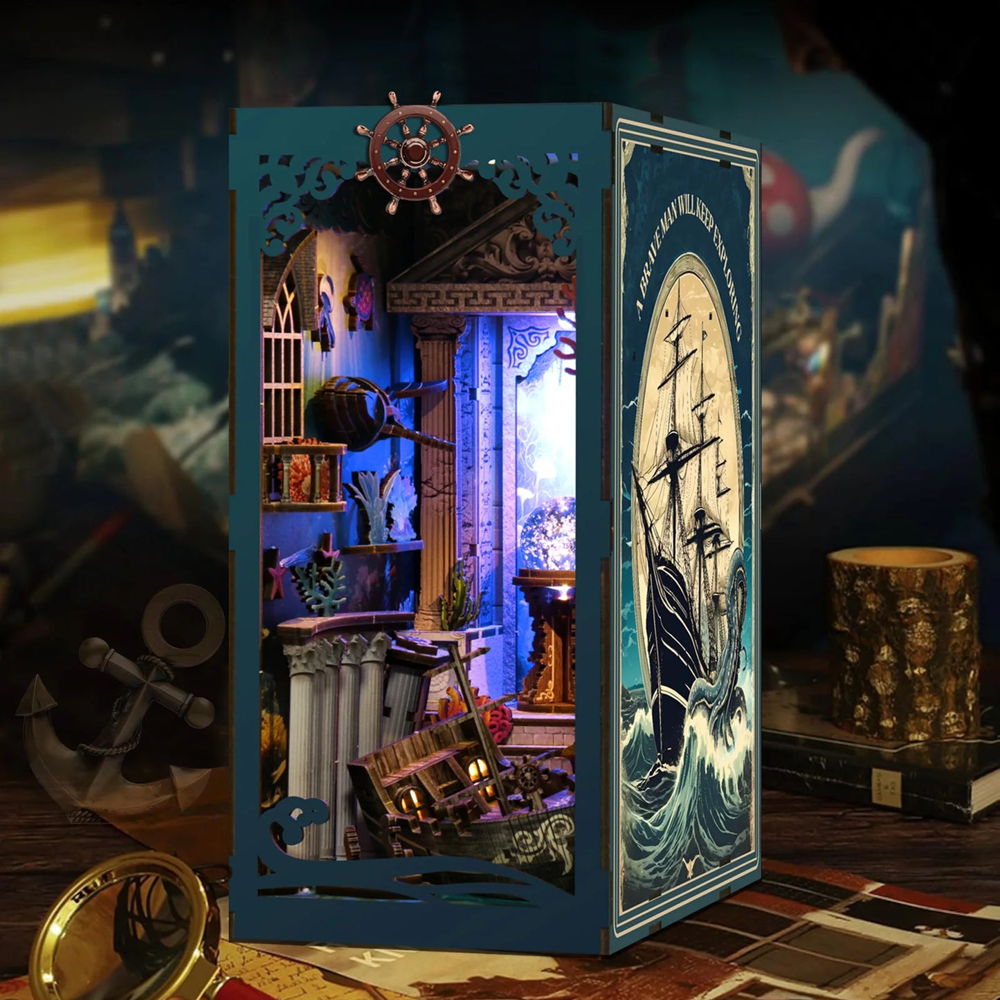 Book Nook – L'Étagère Sous-Marine