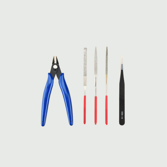 Military Modeling Tool kit Electric Drilling Machine Grinding Polishing Tool Cutting Knife Hobby Scissors Model Building Tool