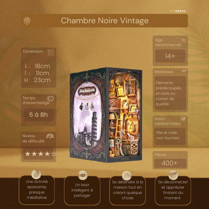 Book Nook - Chambre Noire Vintage