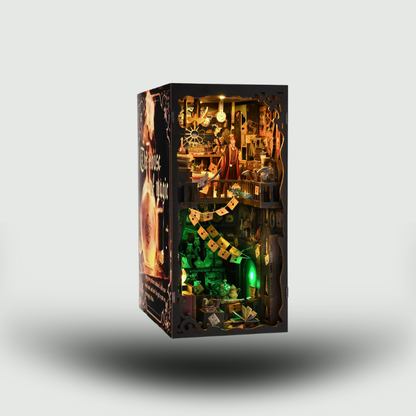 Le Refuge des Sortilèges – Book Nook Kit miniature