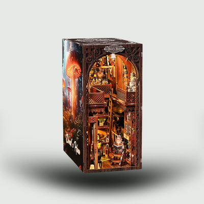 Le Refuge des Nains Joyeux – Book Nook Kit miniature