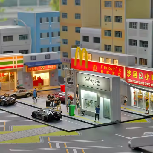 Café de Quartier Miniature