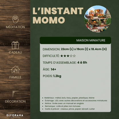 Maison miniature - L’Instant Momo