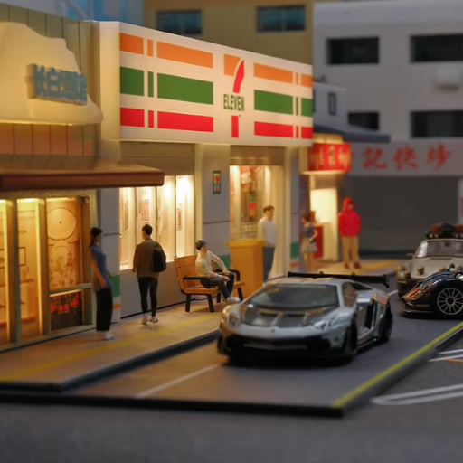 Café de Quartier Miniature