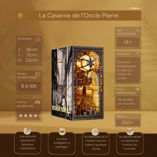 Book Nook - La Caverne de l’Oncle Pierre