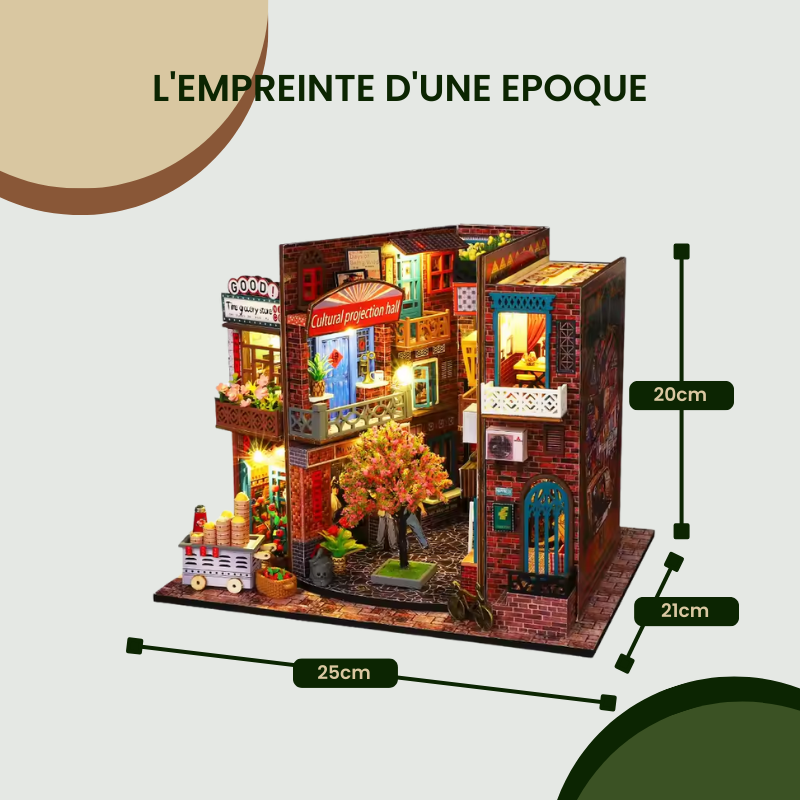 Maison Miniature - L'Empreinte d'une Époque