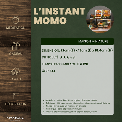 Maison miniature - L’Instant Momo