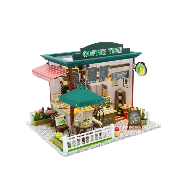 Maison Miniature - Le Café du Coin