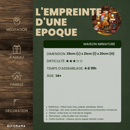 Maison Miniature - L'Empreinte d'une Époque