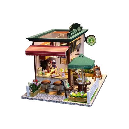 Maison Miniature - Le Café du Coin