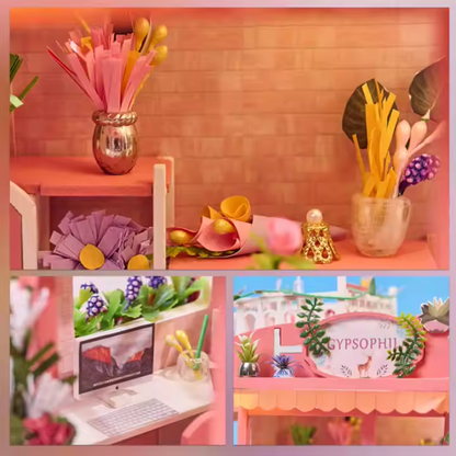 Maison Miniature - La Boutique aux Mille Fleurs