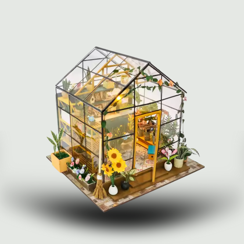 Maison Miniature - La Serre des Merveilles