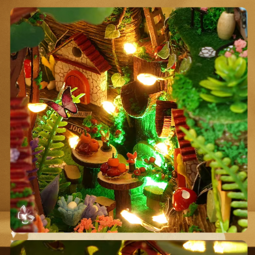 Book Nook - Firefly Forest