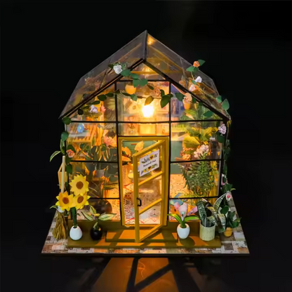Maison Miniature - La Serre des Merveilles