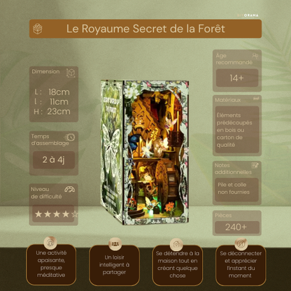 Book Nook - Le Royaume Secret de la Forêt