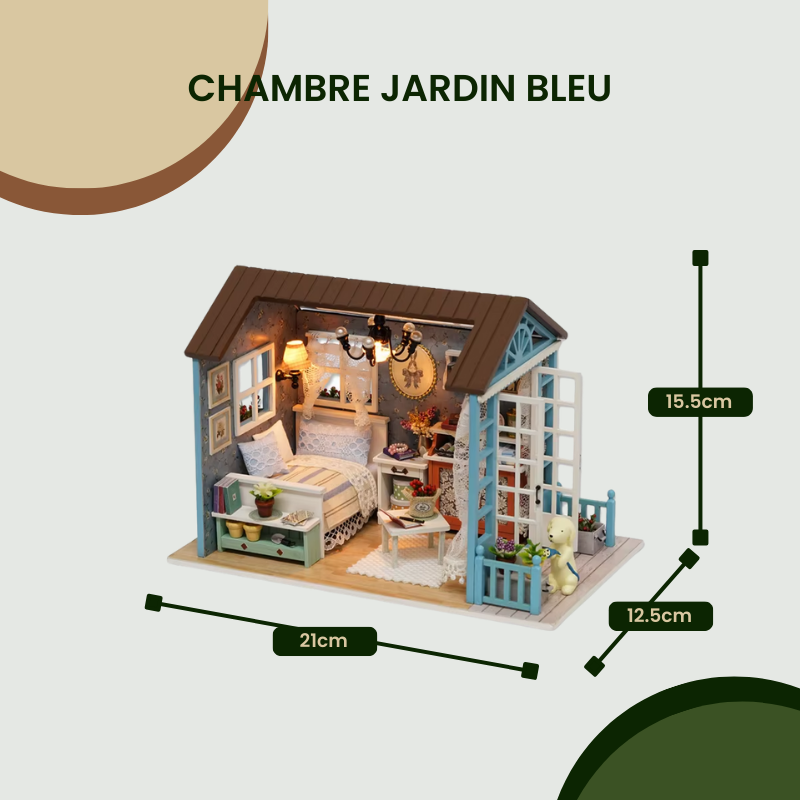 Chambre Jardin Bleu