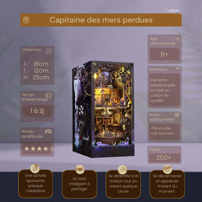 Book Nook - Capitaine des mers perdues