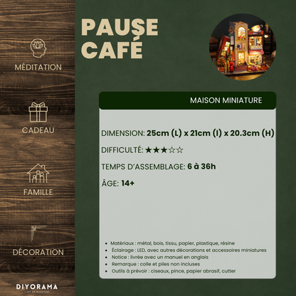 Maison Miniature - Pause Café