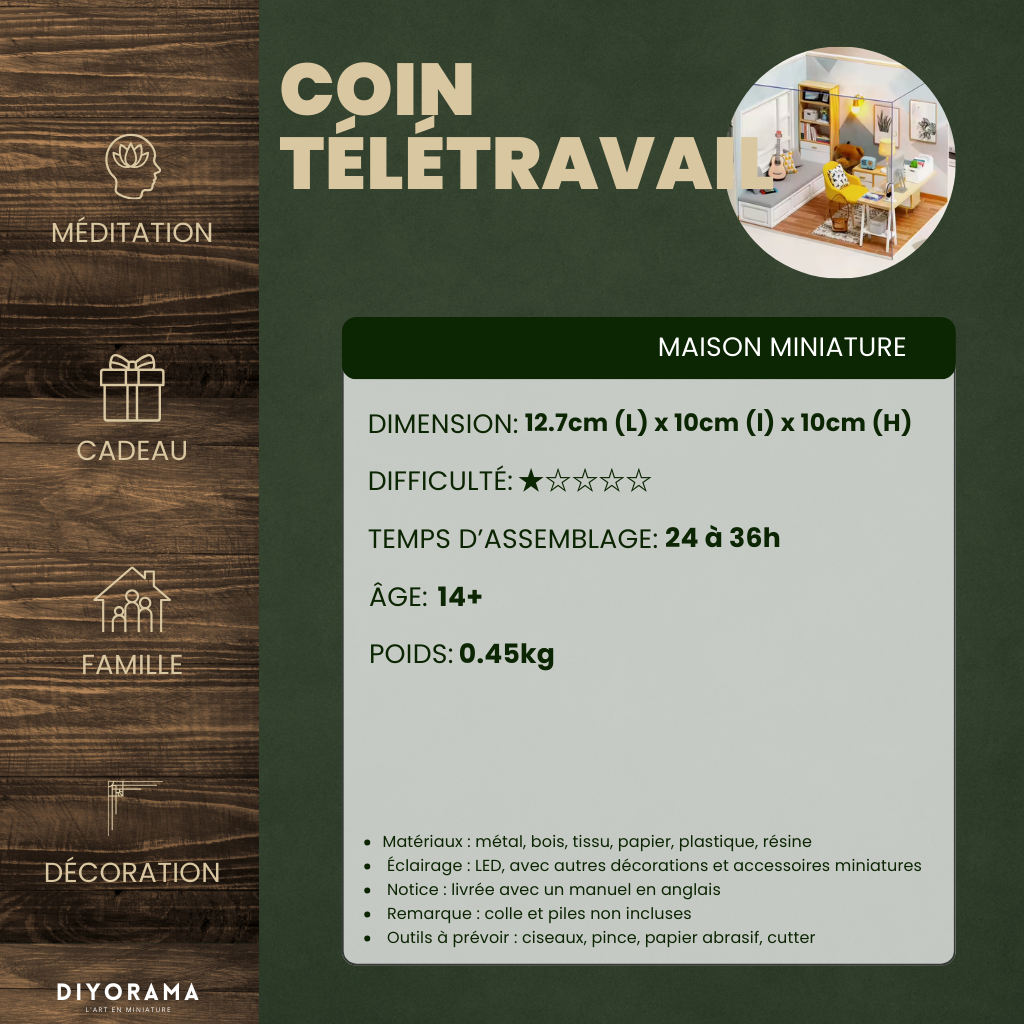 Coin Télétravail