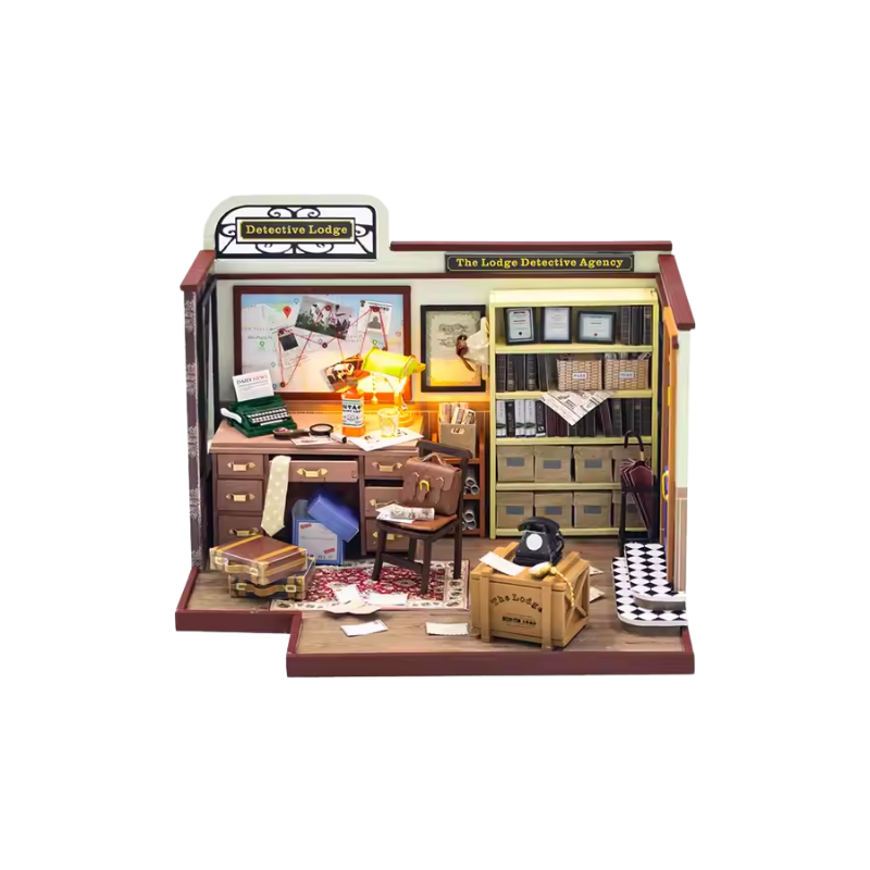 Maison Miniature - L'Agence des Enquêtes Secrètes