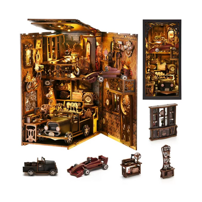 Book Nook - Le coin voiture vintage
